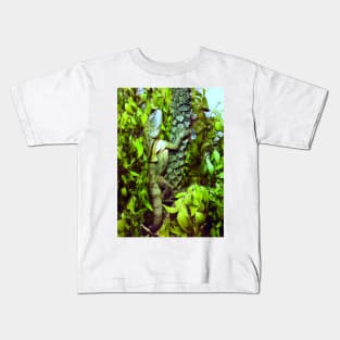 Frilled-necked lizard Kids T-Shirt